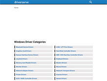 Tablet Screenshot of driverserve.com